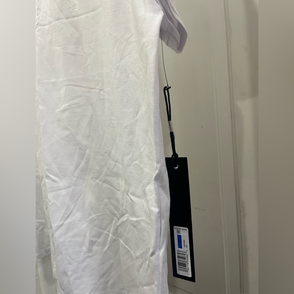 KARL LAGERFELD PARIS • Johnny Collar Knight Pique Polo Shirt • Men’s - Picture 8 of 10